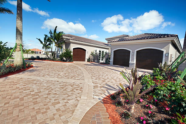 Permeable Paver Driveway in Riverton, WY